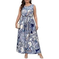 Plus Size Elegant Maxi Summer Dress for Women