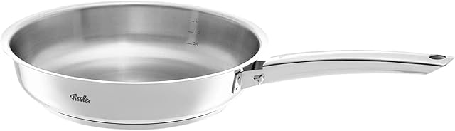Fissler Steelux Pro Patelnia, Stal Nierdzewna, Srebrny, 28 cm