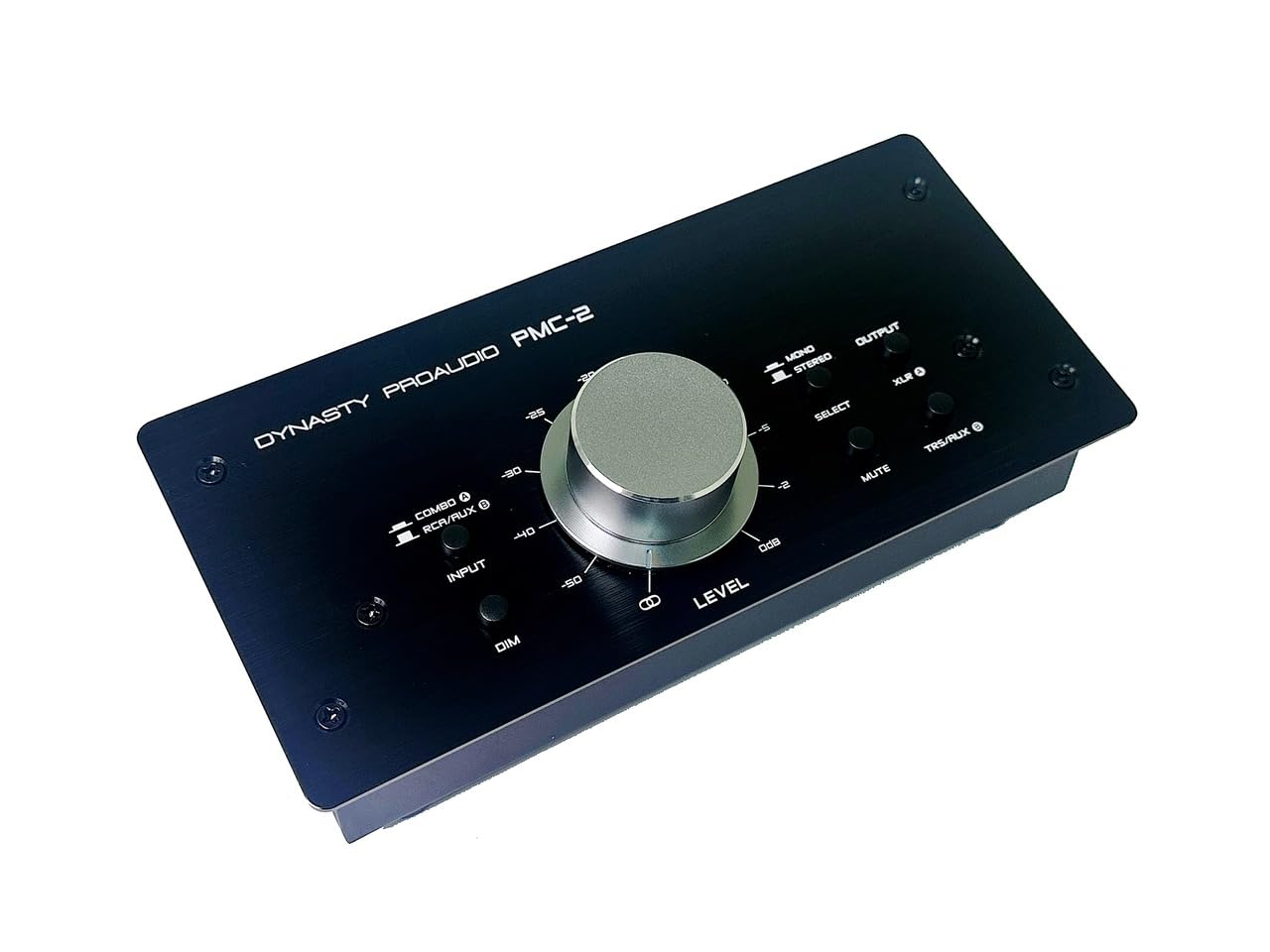 PMC-2 Premium Passive 2 x 2 Studio Monitor Volume Controller- Black