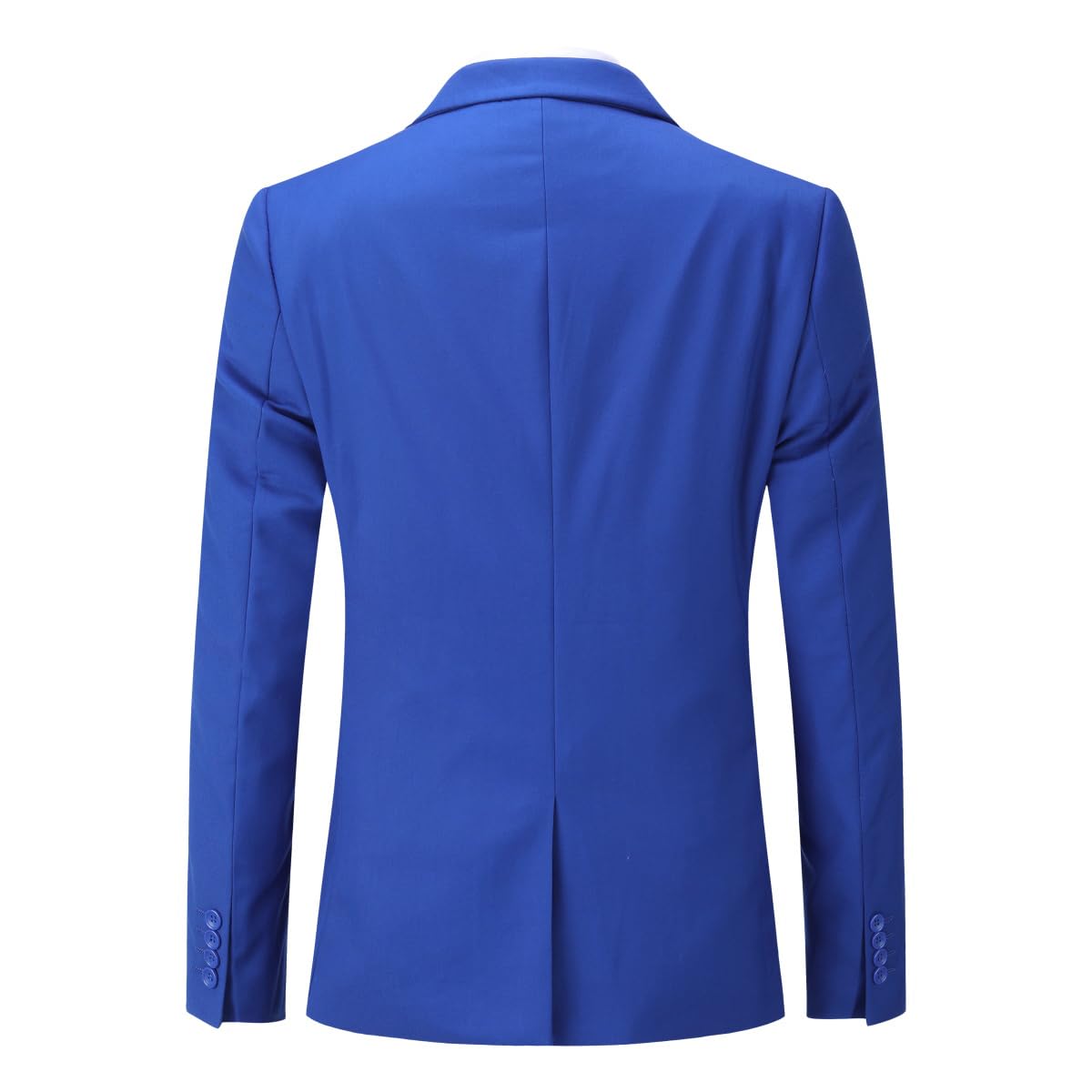 YOUTHUP Garnitur męski, 2-częściowy, slim fit, garnitur męski, biznesowy, wesele, nowoczesny garnitur, marynarka, spodnie garniturowe, niebieski, XXL