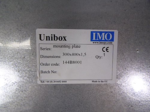 Unibox 144B8001 Mounting Plate 300x400x1.5