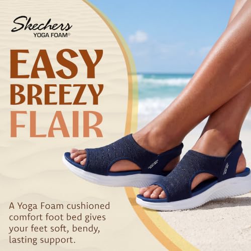 Image of Skechers Women's Ultra Flex 3.0 - Sun Warmth Hands Free Slip-ins | Hands Free Slip-Ins, Yoga Foam Cushioned Footbed, Machine Washable, Recycled Materials, Vegan
