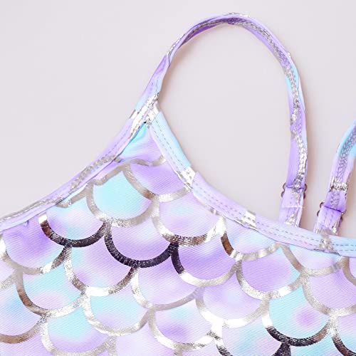 Image of Girls Swimsuits Unicorn Mermaid Bathing Suits for Kids One Piece Beach Clothes