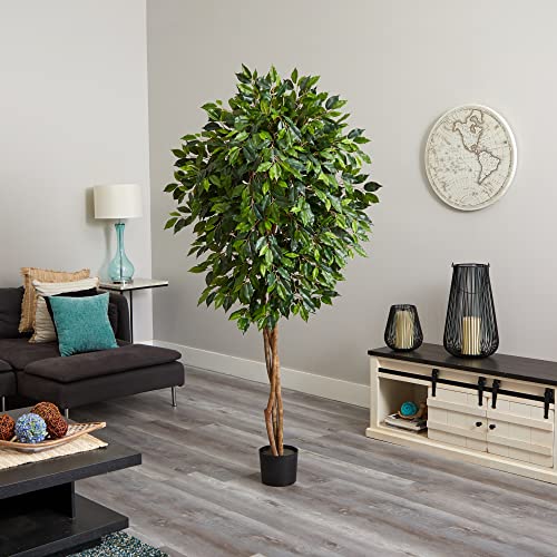 Nearly Natural 6.5ft. Ficus Artificial Tree