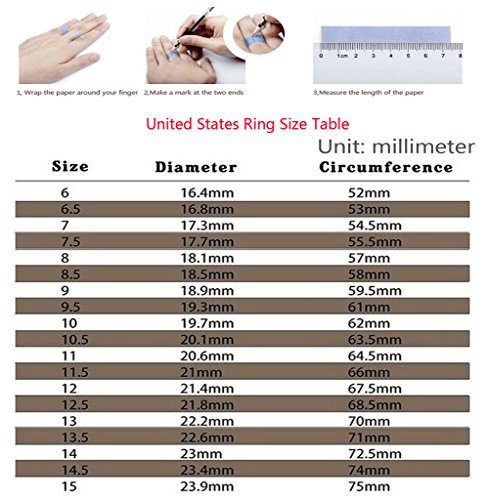 Aienid Engagement Rings For Him Stainless Steel Smooth Retro Punk Rings Gothic Eternity Wedding Ring #TOP6