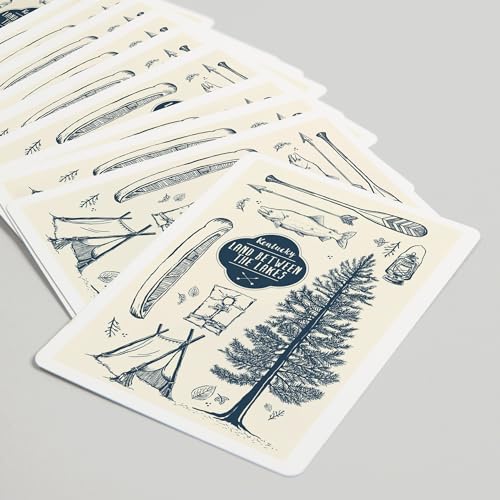 Lantern Press Land Between The Lakes, 52 Naipes Poker miniatura 5