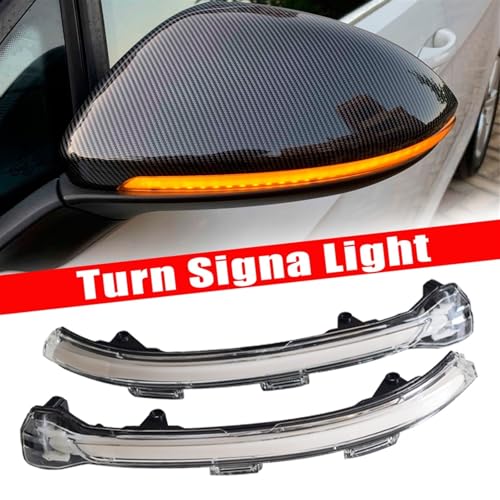 Luz de señal de giro dinámica para solucionar intermitentes opacos en retrovisor de Golf 7 2
