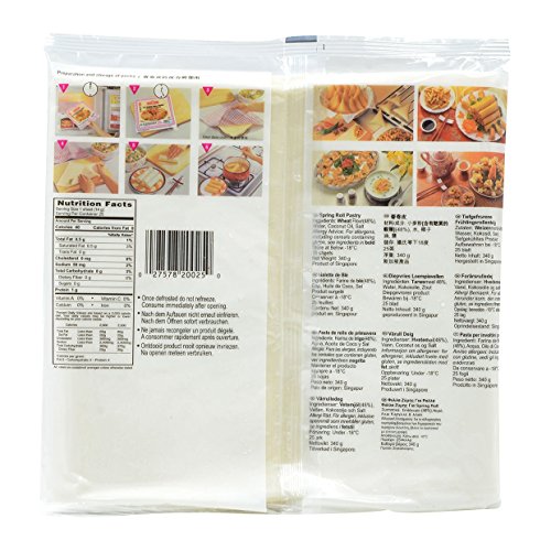 Spring Home, TYJ Spring Roll Pastry, 340 Grams(gm)