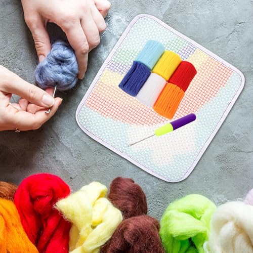 Kit de alfombra DIY textil para superar el aburrimiento en casa 8