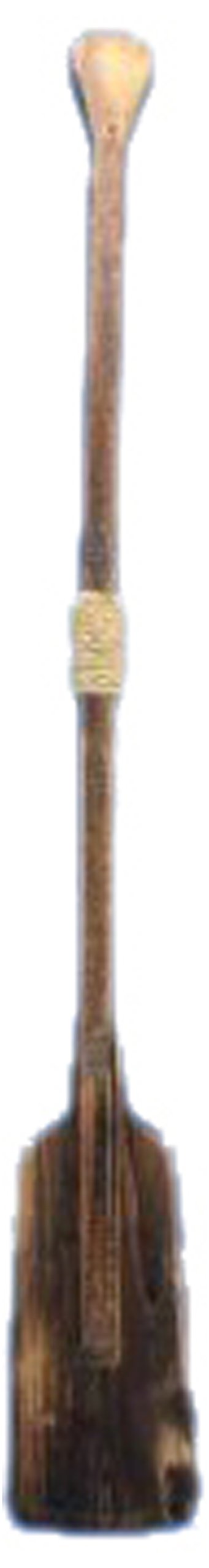 Hampton Nautical Wooden Rustic Squared Oar with Hooks 36"