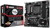MSI ProSeries AMD Ryzen B350 DDR4 VR Ready HDMI USB 3 Micro-ATX Motherboard (B350M Mortar)
