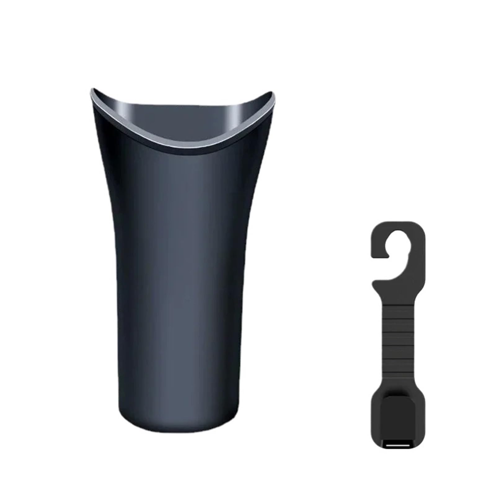 TNTGEBFVBG Car Bin Multifunctional Car Umbrella Storage Bucket Black Plastic Holder With Hook Trash Box Universal Auto Tools Cars Rubbish Bins