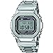 Price comparison product image Casio Gents 49.00mm Solar Watch with LCD Digital dial and Silver Metal Bracelet Strap GMW-B5000D-1ER