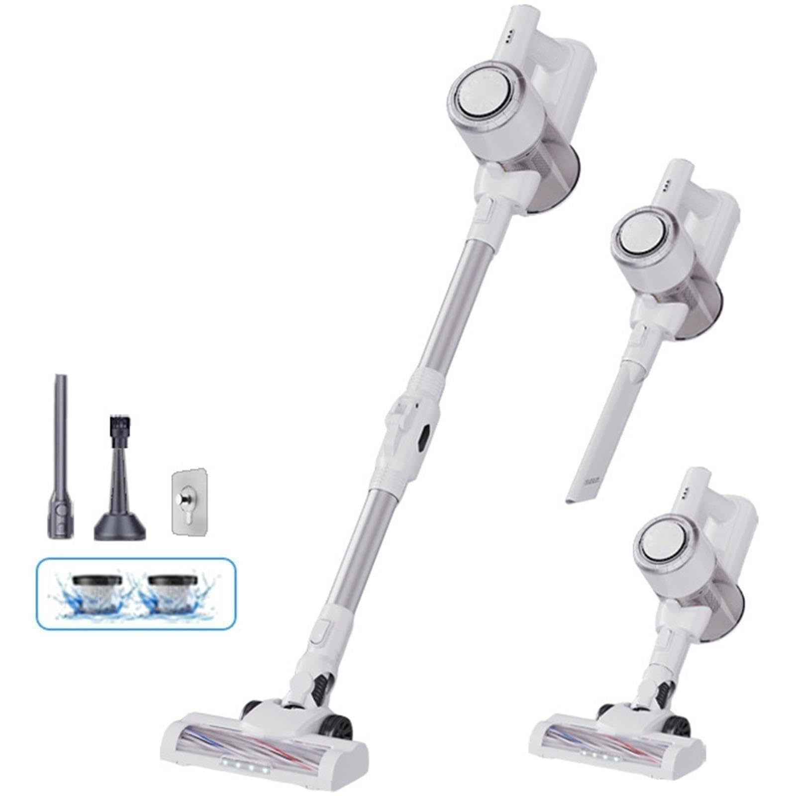 Aspirapolvere 600W 50KPa Senza Fili 2-in-1 Lavapavimenti 65Min