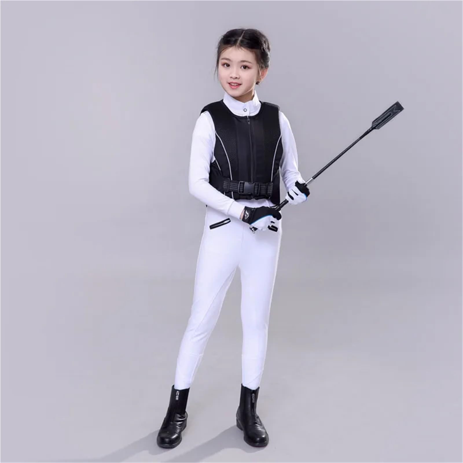 Chaleco de equitación Chaleco de equitación Engrosado for niños y Adultos, Ropa Protectora for Entrenamiento Ecuestre. para Montar a Caballo(CS)
