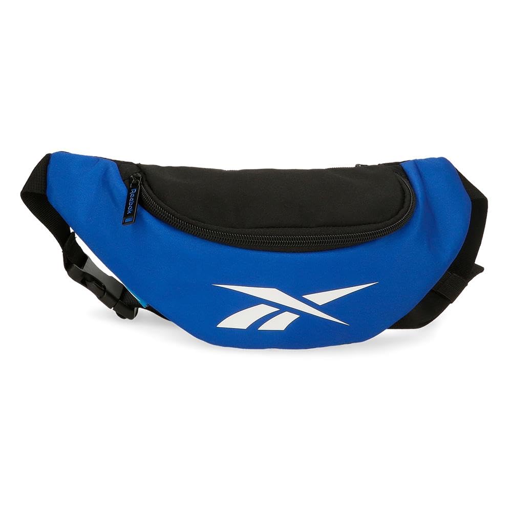 Reebok Malden Waist Bag Blue 34x12.5x7.5cm Polyester by Joumma Bags