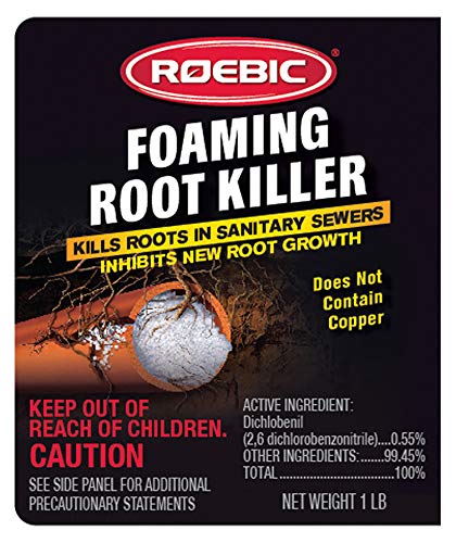 Roebic Frk-1Lb Frk Foaming Root Killer, 1-Pound, 1 Lb, White & K-77-2Lb Laboratories K-77 Root Killer, 32Oz #TOP5