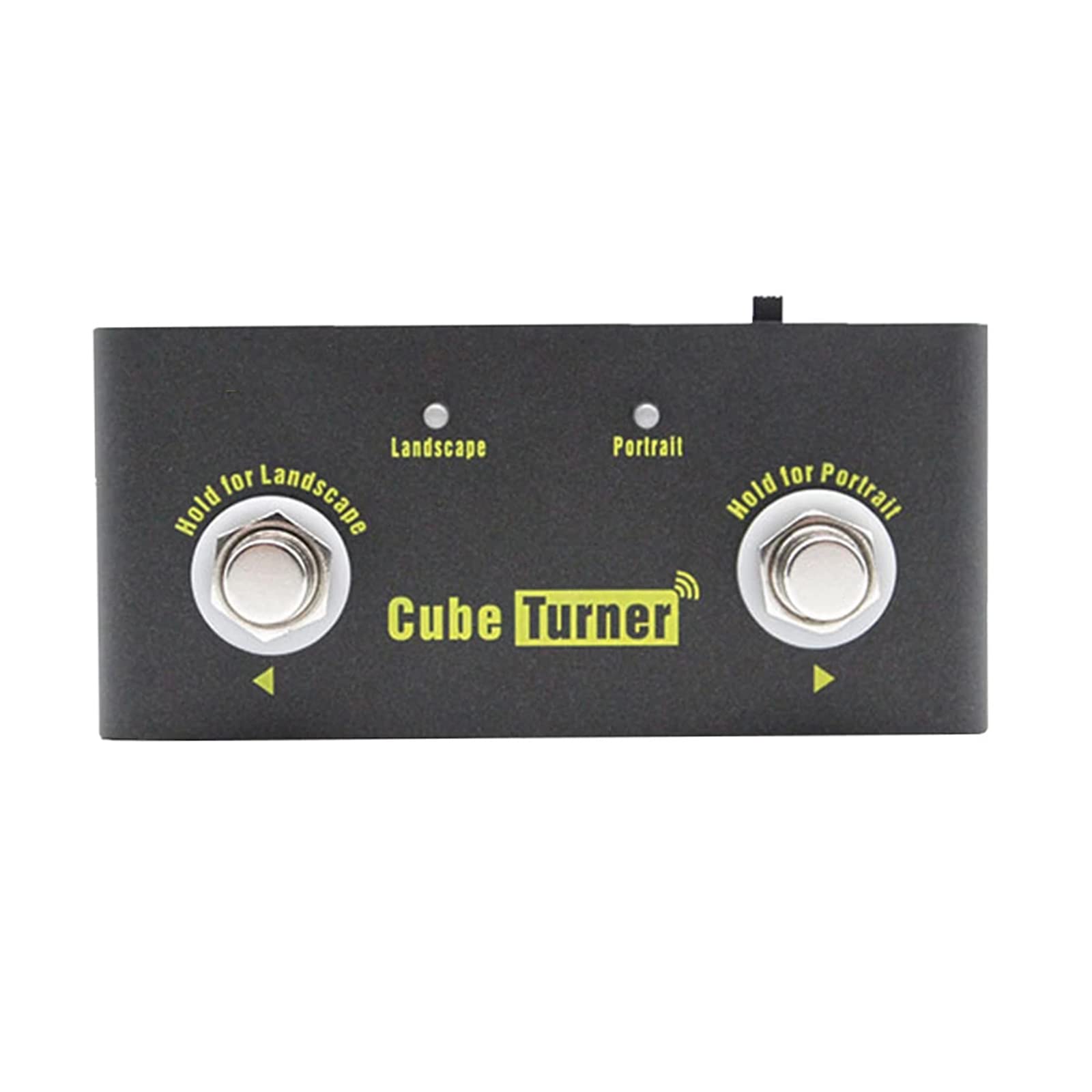 Pedal De Volteo De Página Inalámbrico, Volteador De Página De Música De Doble Interruptor Recargable para Tabletas, Conectado por Bluetooth para Voltear Páginas Desde Software De Música