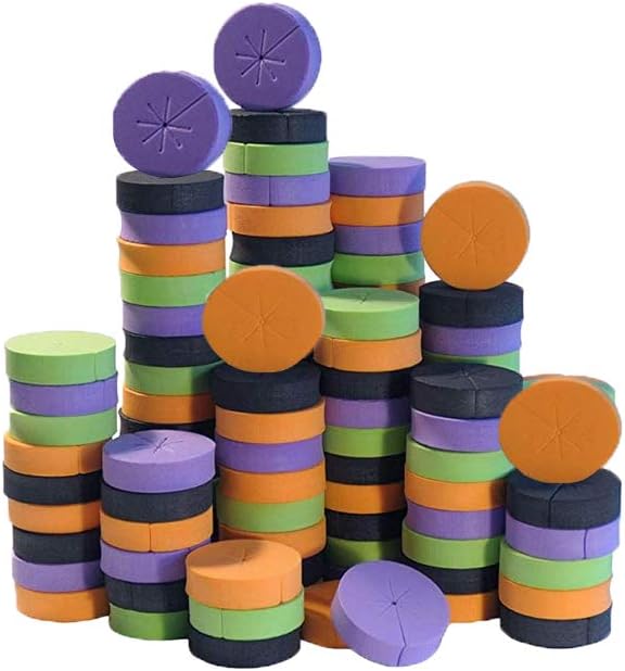 Cloning Collars Inserts Premium Grade Foam Better Than Neoprene for Hydroponics Plant Germination in DIY Cloner & Clone Machines fits 2 inch net pots (72)