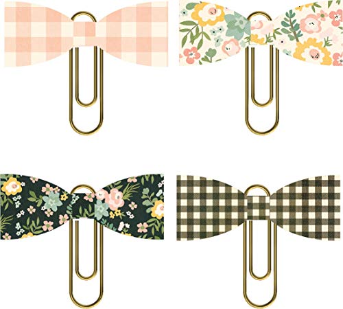 Trombones avec nœud multicolores Simple Stories petit format scrapbooking