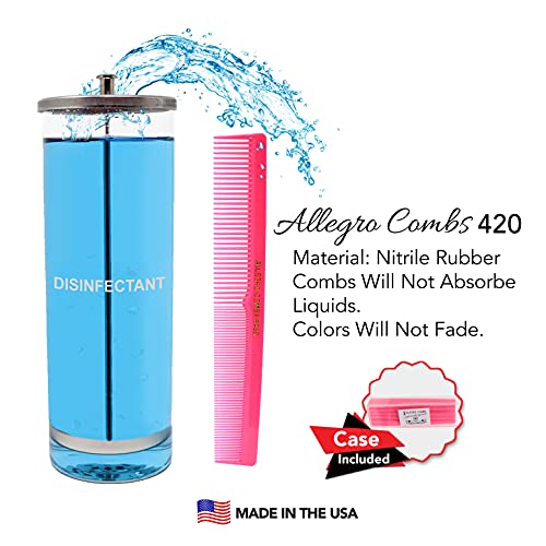 Set de 12 peines profesionales Allegro Combs #420 miniatura 4