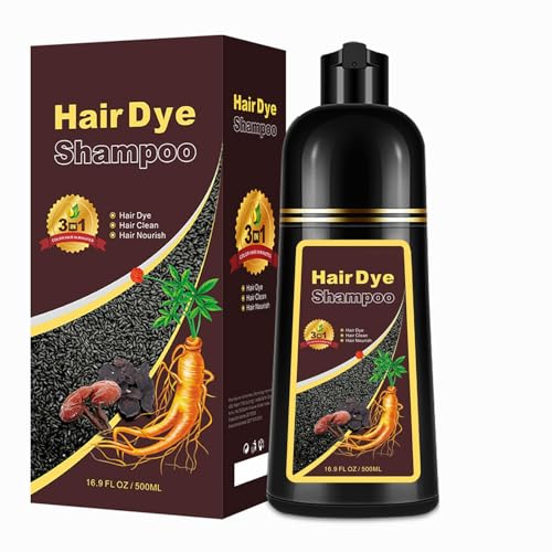 Cherry Brown Hair Dye Shampoo 3-in-1 500ml