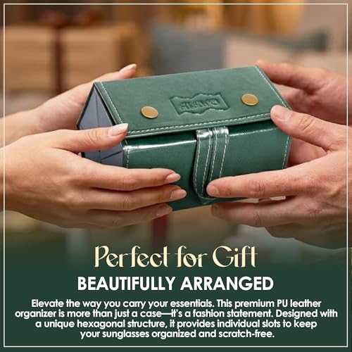 Image of ALAWO Sunglass Box Organizer Holder Case