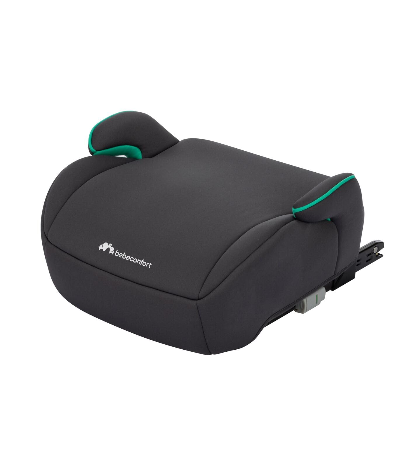 Bebeconfort Gaia i-Fix asiento elevador, alzador coche niño, Silla de Coche isofix, Asiento elevador compacto y ligero, 128-150 cm, de 6 a 12 años (22-36 kg), Mineral Graphite