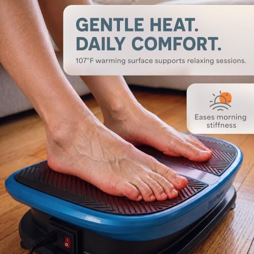 Image of Lifepro Vibra Voice & Thermo Vibration Plate, Voice Control & Optional Heat