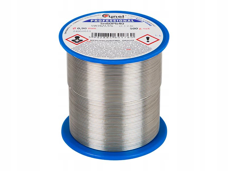CYNA DO LUTOWANIA Z TOPNIKIEM SPOIWO 500g 0,9mm