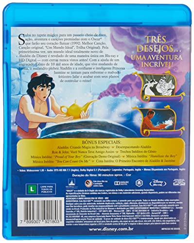 Aladdin Edição Diamante [Blu-ray]