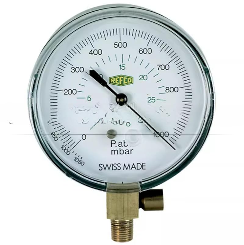 1pc 19800-SV Mechanical Vacuum Pressure Gauge for Air Conditioning Units