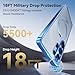 CASEKOO Sky Blue Glossy for Samsung Galaxy S26 Ultra Case [360° Spin Magnetic Stand][Fit for MagSafe][18FT Military-Grade Protection] Slim Durable Hand-Polished Frame Galaxy S26 Ultra Case 6.9