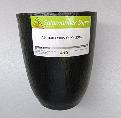 Salamander Crucible A-10 Super Clay Graphite Crucible A10 for fon Ferrous Metal
