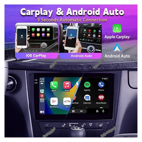 Autoradio multimédia 2DIN écran 2K compatible Android pour Classe E W211 de 2002 à 2008