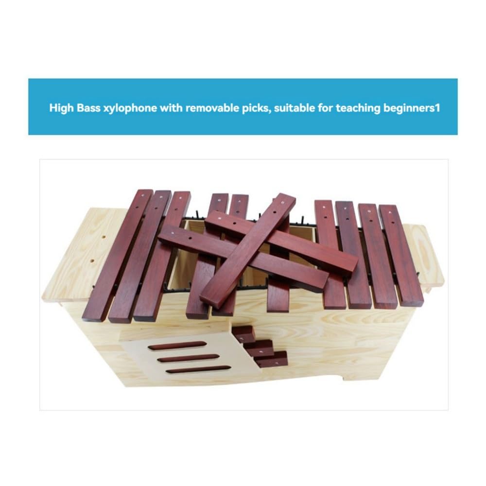 Percussioni Orff 13 amp variazione stile scuola superiore basso mogano xilofono percussioni aula di musica(Set)