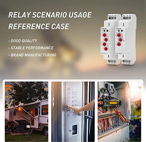 Geya Grt8-M1 16A Multifunction Time Relay 1 Output Contacts 10 Function Ac230V Relay #TOP5