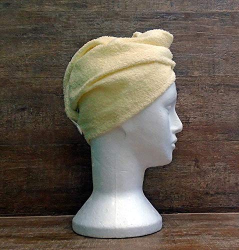 Toalha para Cabelo 100% Algodão - Kamari Cor:Branca