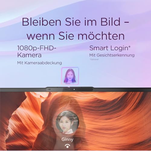 Lenovo IdeaPad Slim 5 Laptop | Copilot+ PC | 16WUXGA Display | AMD Ryzen AI 7 350 | 1TB SSD | 16GB RAM | AMD Radeon 860M Grafik | QWERTZ | Beleuchtet | Windows 11 | Luna Grau | 3 Monate Premium Care