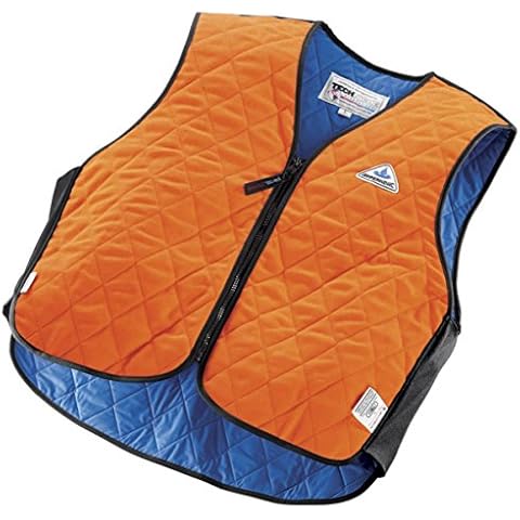 TECHNICHE INTERNATIONAL 6529-HV-FR-M Hyperkewl Evaporative Cooling Vest, Hi-Viz Orange, Medium. Cover