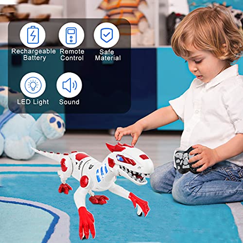 Enerbridge Remote Control Dinosaur Toys, Dinosaur Toys For Kids Gifts #TOP1
