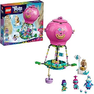 LEGO Trolls World Tour Poppy’s Hot Air Balloon Adventure 41252 Building Kit, An