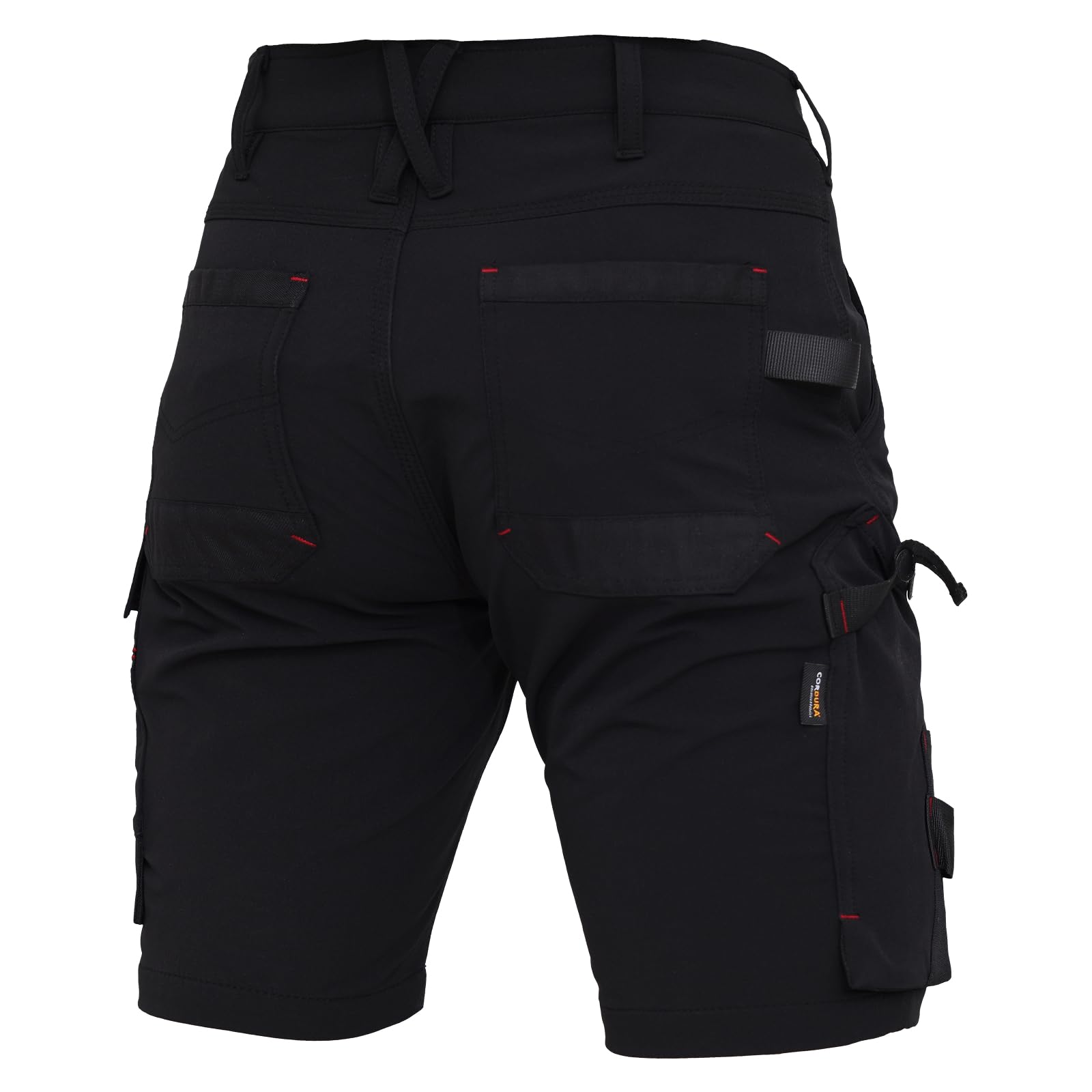 WORK IDEA Damen Slim-Fit Stretch Arbeitsshorts Strapazierfähige Eleganz für höchsten