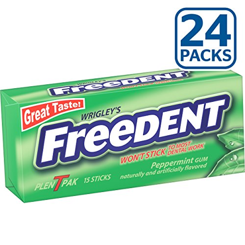 Freedent Peppermint Gum, 15-Stick Plen-T-Paks (Pack Of 24) #TOP1