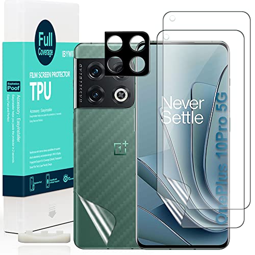 IBYWIND [2 Piezas, Protector de Pantalla para Oneplus 10 Pro 5G 6.7',con Metálico Protector de...
