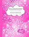 Produktbild Primary Composition Notebook Thicker Baseline Makes Writing Easi: Cute Sparkle Pink Kid's Practice Tablet Improves Handwriting & Builds Confidence ... | 110 Pages Wide Ruled 8 x 10" Soft Cover