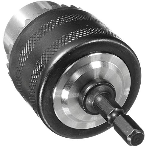 Mesee 1.5-13mm Capacity Drill Chuck Adapter Quick Change Converter with 1/4" Hex Shank, 1/2-20UNF Mount Impact Driver Bits Chuck Conversion with Chuck Key by Mesee - Image 7