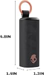 Skullcandy Dime Evo Wireless Earbuds, Bluetooth Headphones, Noise Isolating Fit, Up to 36 Hours Battery, Microphone for iPhone Android, Easy Carry with Clip-Anywhere Case - Preppy Sage