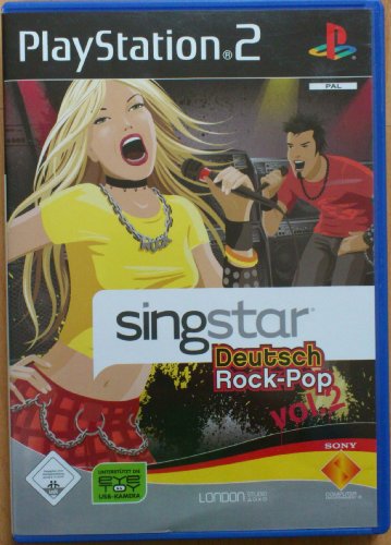 SingStar Deutsch Rock-Pop Vol. 2 jeu PS2 de karaoké musical