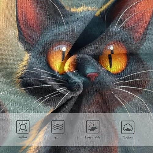 Cotton Girls Underwear Toddlers Halloween Black Cat Pumpkin Cute Panties Girl Personalized Briefs Underpants 2t3